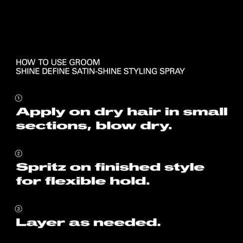 Sebastian Shine Define Satin Styling Spray 200ml